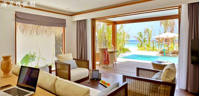 豪华泳池别墅-Duplex Pool Villas 房型图片及房间装修风格(坎多卢岛 Kandolhu Maldives)海岛马尔代夫 